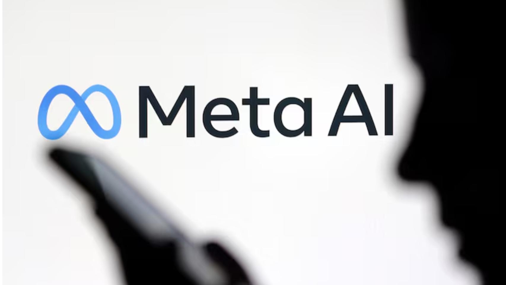 El logo de Meta.