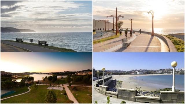 Paseo marítimo de Arteixo, A Coruña, O Burgo y Santa Cristina