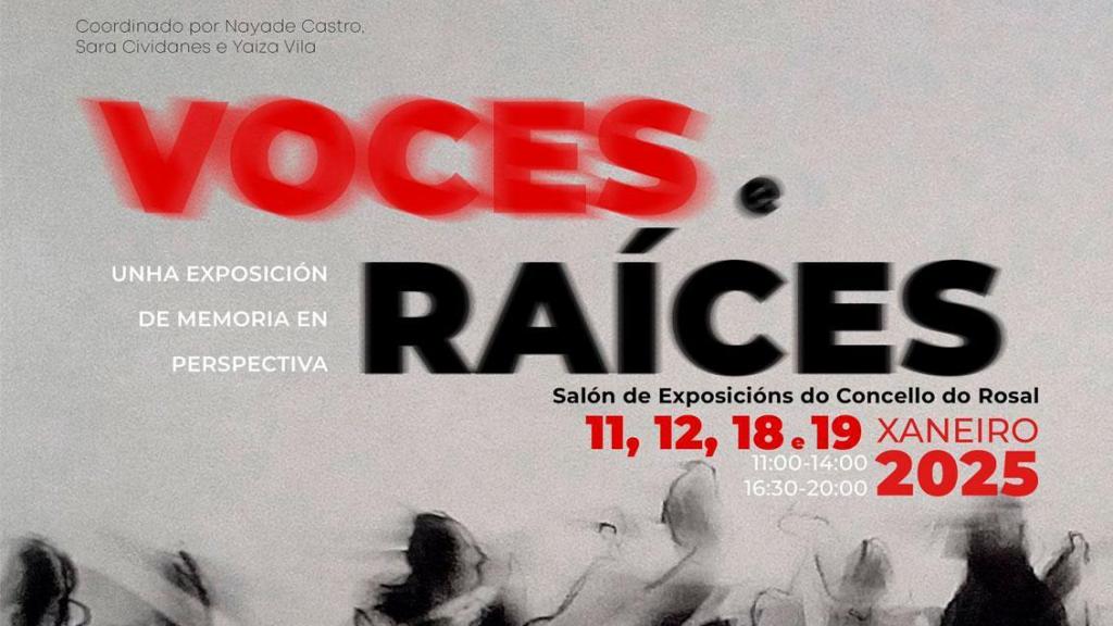 Alumnas de la UVigo organizan la exposición de arte Voces e Raíces en O Rosal