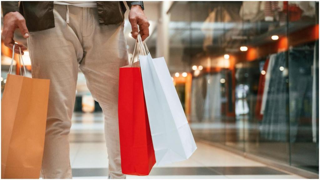 Un hombre de compras