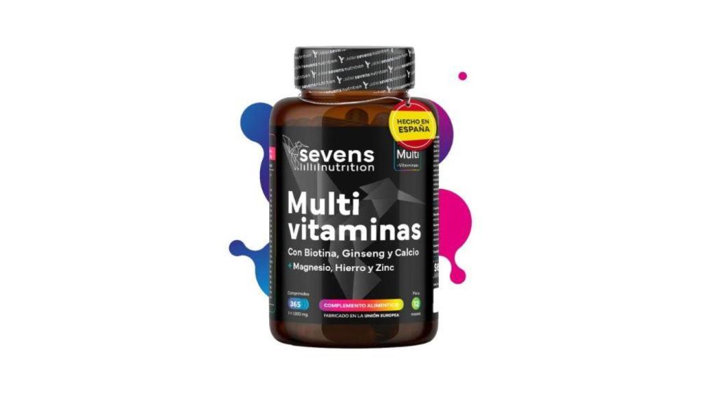 Vitaminas para el cansancio de Seven Nutrition