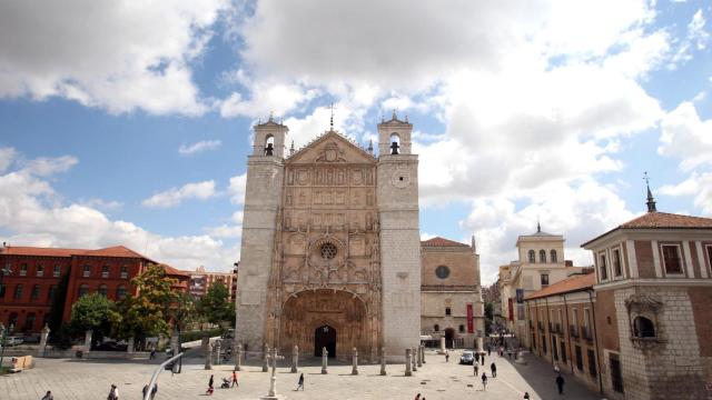 La iglesia de San Pablo y el Palacio de Pimentel de Valladolid