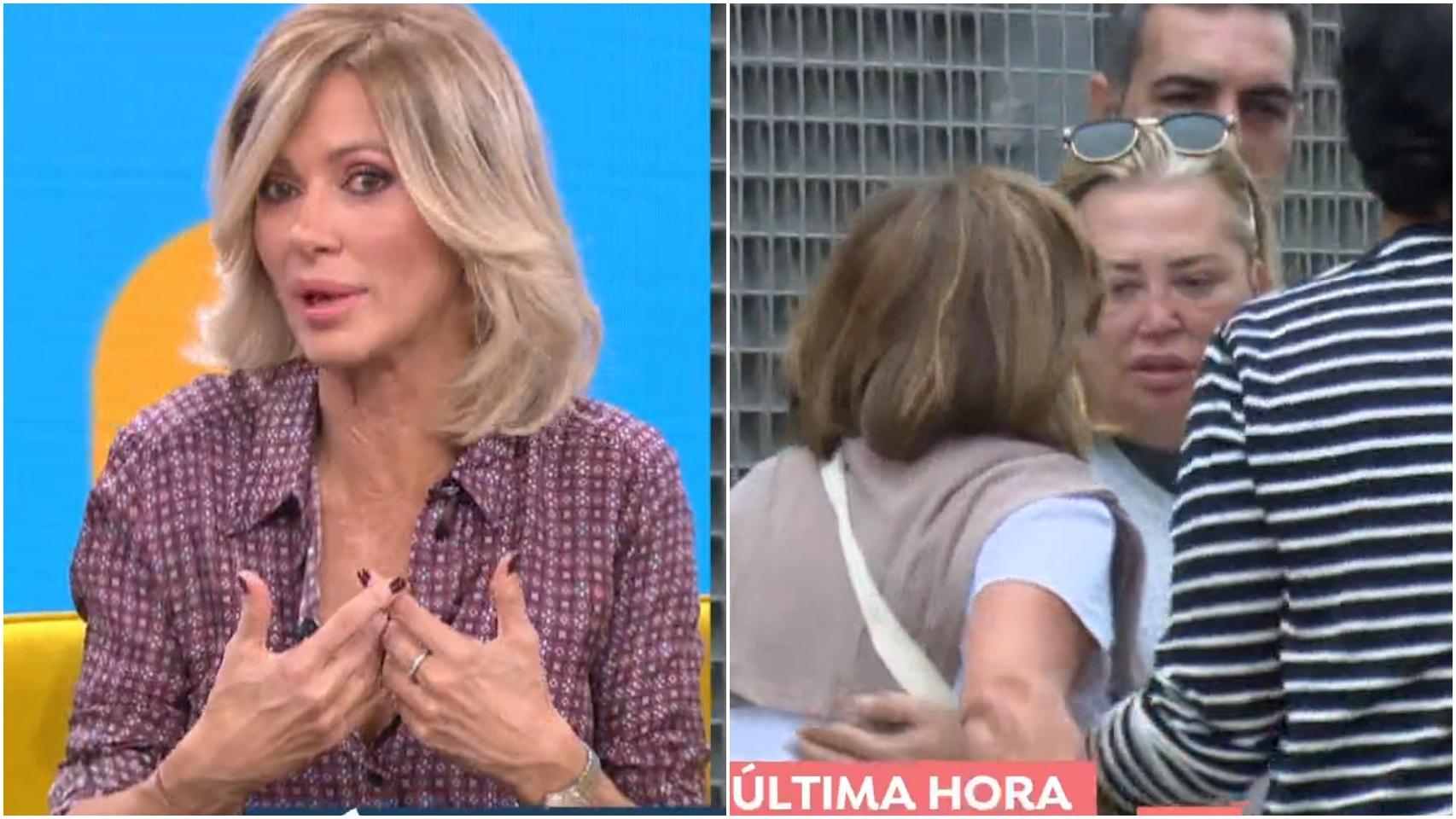 Susanna Griso, muy preocupada por la salud de la hija de Anabel Pantoja:  "La cara de Belén Esteban lo dice todo"