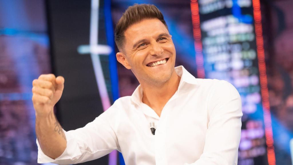 Joaquín Sánchez, durante una de sus visitas a 'El Hormiguero' de Pablo Motos'.