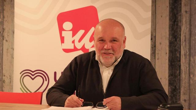 Txema Fernández, portavoz municipal de Izquierda Unida-Podemos en el Ayuntamiento de Toledo.