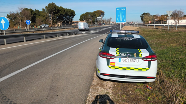 Control de la Guardia Civil.