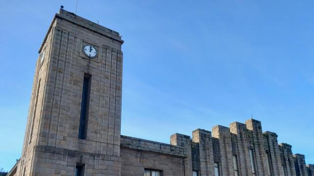 La estación de tren de San Cristóbal de A Coruña