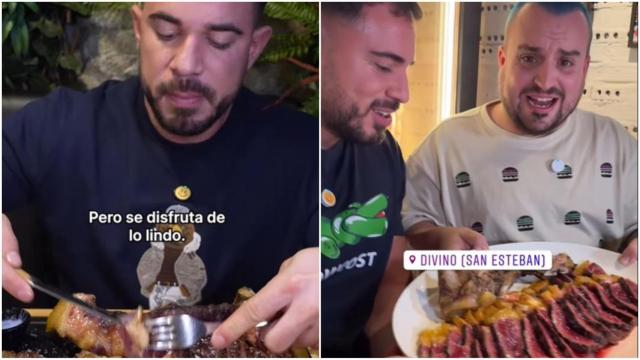 El influencer gastronómico Cenando con Pablo se deja conquistar por la carne de A Coruña