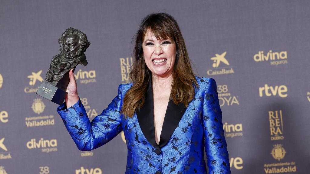 Mabel Lozano durante la celebración de los Premios Goya, en 2024.