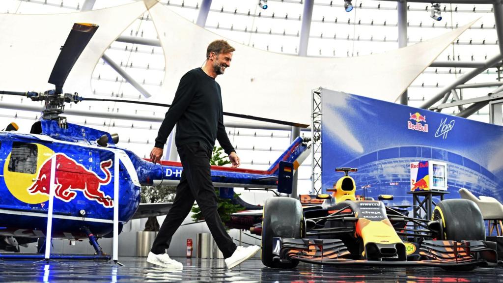 Jürgen Klopp, durante su presentación con Red Bull