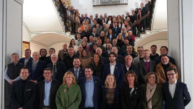 Visita institucional de la Confederación Nacional de la Unión Municipalista a la Diputación de Valencia