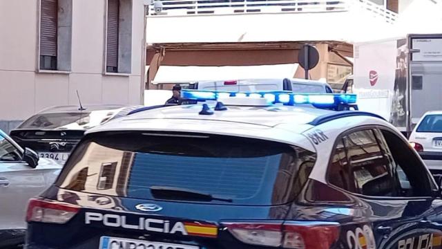 Coche de Policía Nacional en Valladolid