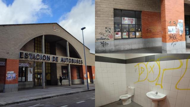 Imágenes de la estación de autobuses de Zamora