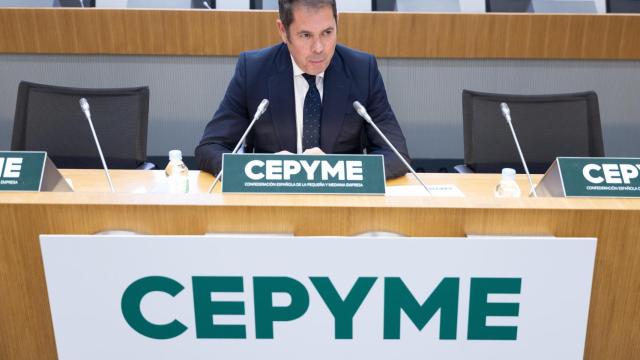 El presidente de Cepyme, Gerardo Cuerva