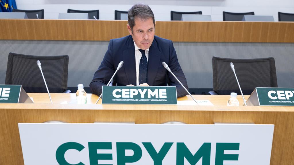 El presidente de Cepyme, Gerardo Cuerva