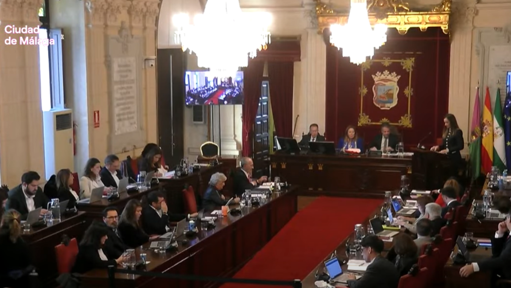 Debate sobre el Estado de la Ciudad de Málaga.