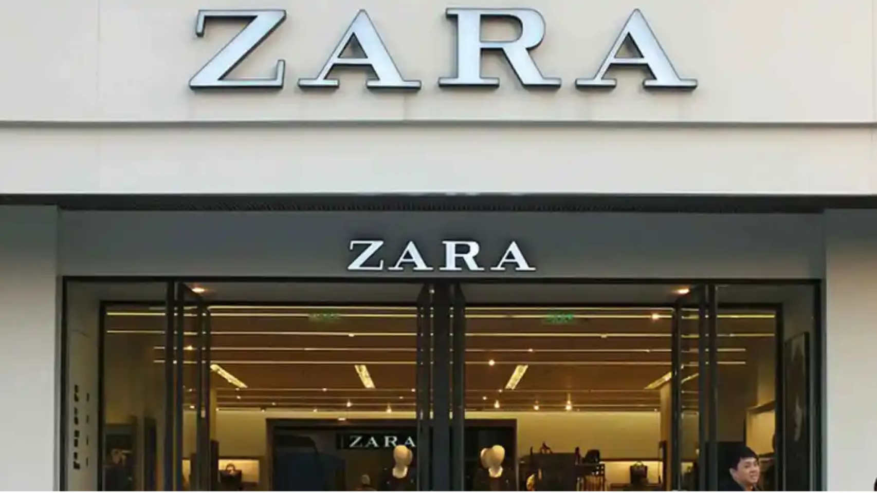 Fachada de Zara.