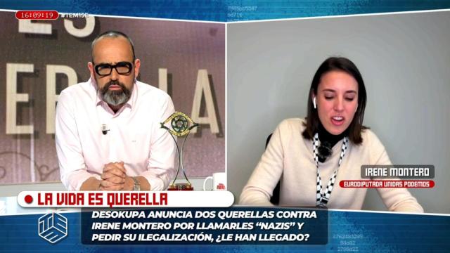 Risto Mejide e Irene Montero en ‘Todo es Mentira’.