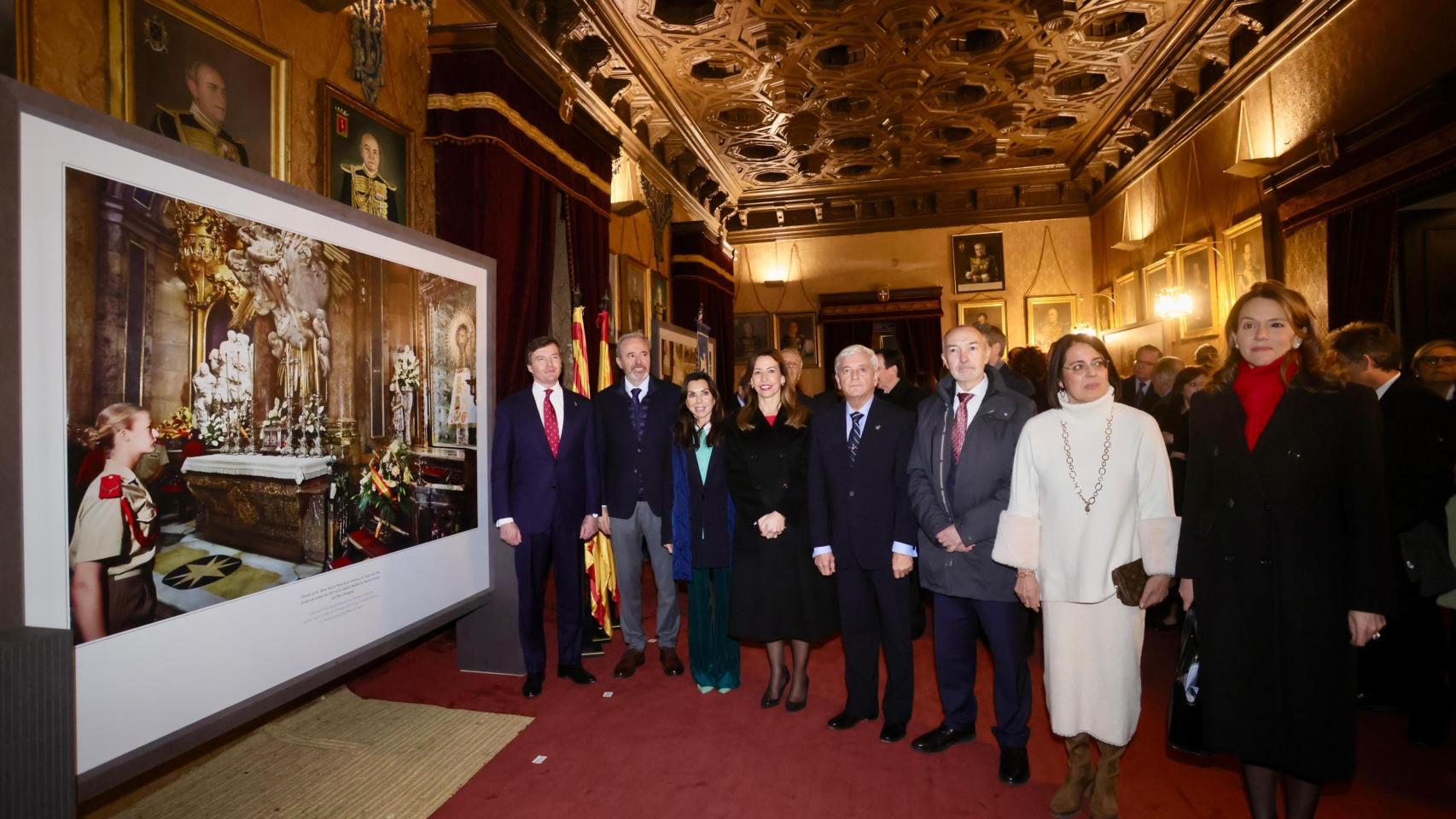 Aragón reivindica su "lealtad" al Rey con la inauguración de la exposición fotográfica sobre la década de reinado de Felipe VI