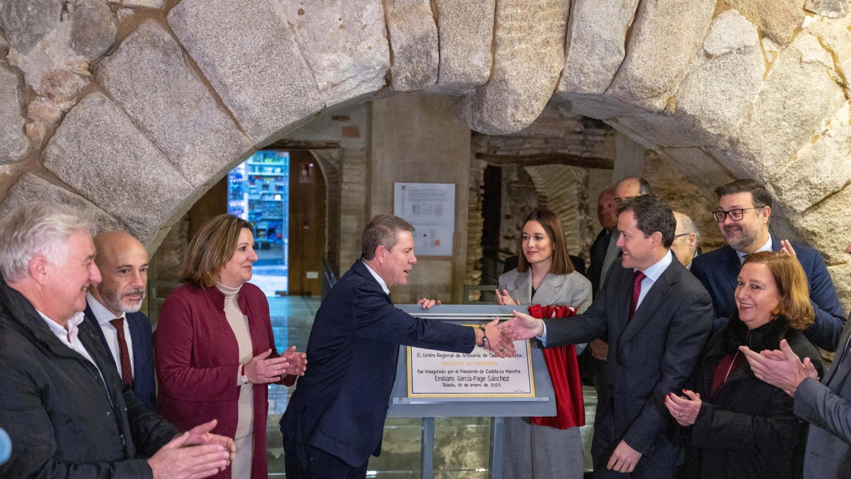 Page destaca la buena gestión del alcalde de Toledo, Carlos Velázquez, en la revitalización del Casco histórico de Toledo