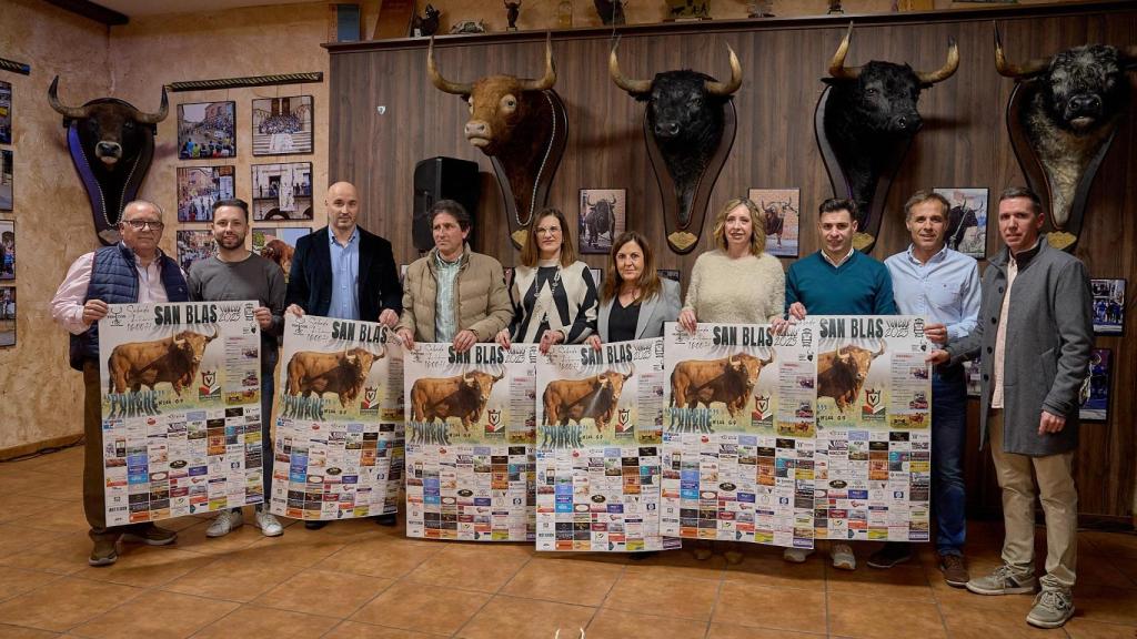 Presentación de las Fiestas de San Blas 2025 de Yuncos (Toledo).