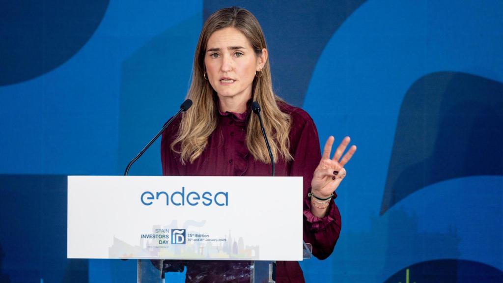 Sara Aagesen, vicepresidenta tercera y ministra para la Transición Ecológica, en Spain Investors Day