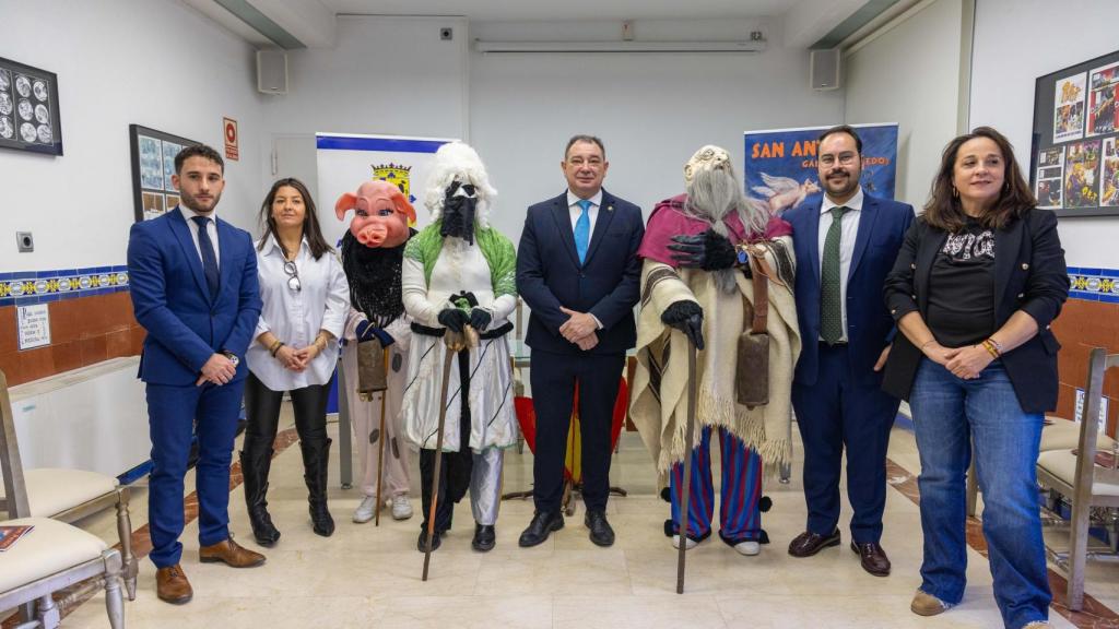 Presentación de la festividad de San Antón de Gálvez (Toledo).