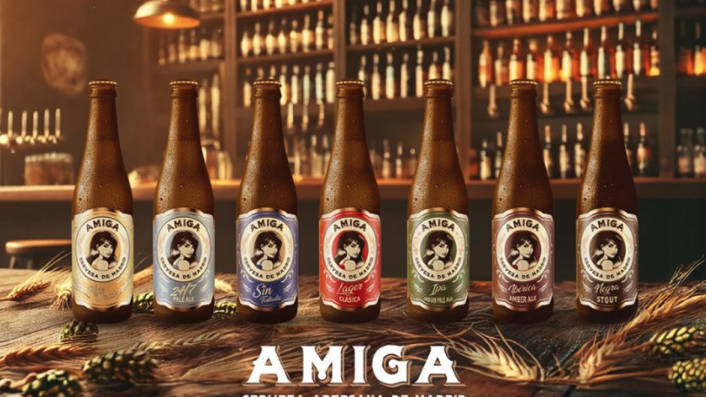 Nueva línea de cervezas Amiga.