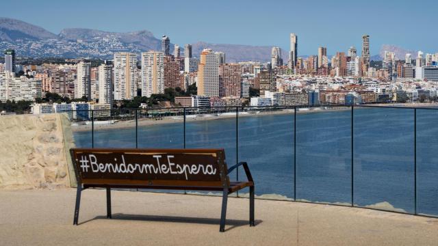 Vistas ciudad de Benidorm.