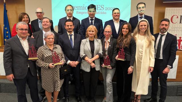 La consejera Leticia García preside la entrega de los premios CES 2025