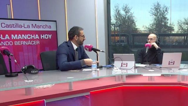 Sergio Gutiérrez, secretario de Organización del PSOE regional, entrevistado este jueves en Radio Castilla-La Mancha.