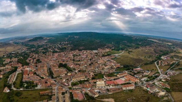 Panorámica de la localidad de Sigüenza, en la provincia de Guadalajara.