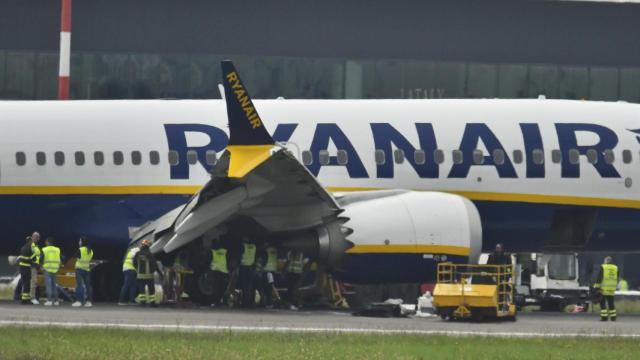 Imagen de archivo de un avión de Ryanair