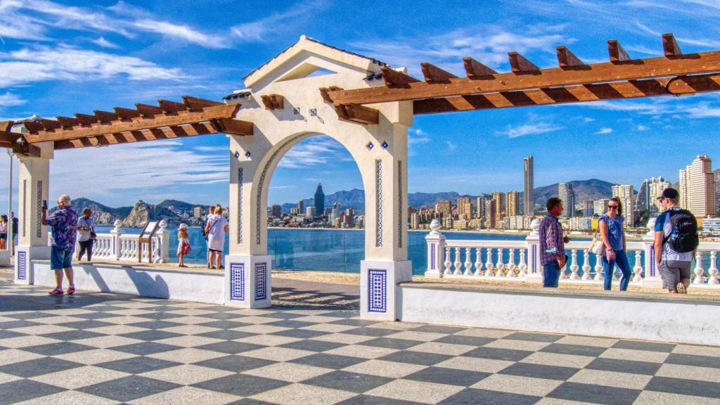 Plaza del Castillo de Benidorm.