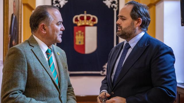 José Julián Gregorio y Paco Núñez, en una imagen de este viernes.