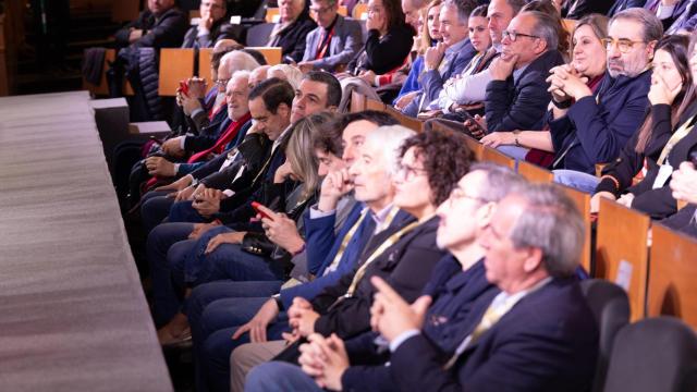 Ángel Nicolás, Paco de la Rosa, Patricia Ruiz y Jesús Esteban intervinieron en la sesión inaugural del Congreso del PSOE de Castilla-La Mancha.