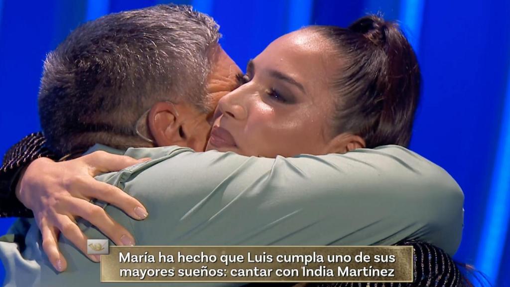 Luis e India Martínez en 'Hay una cosa que te quiero decir'.