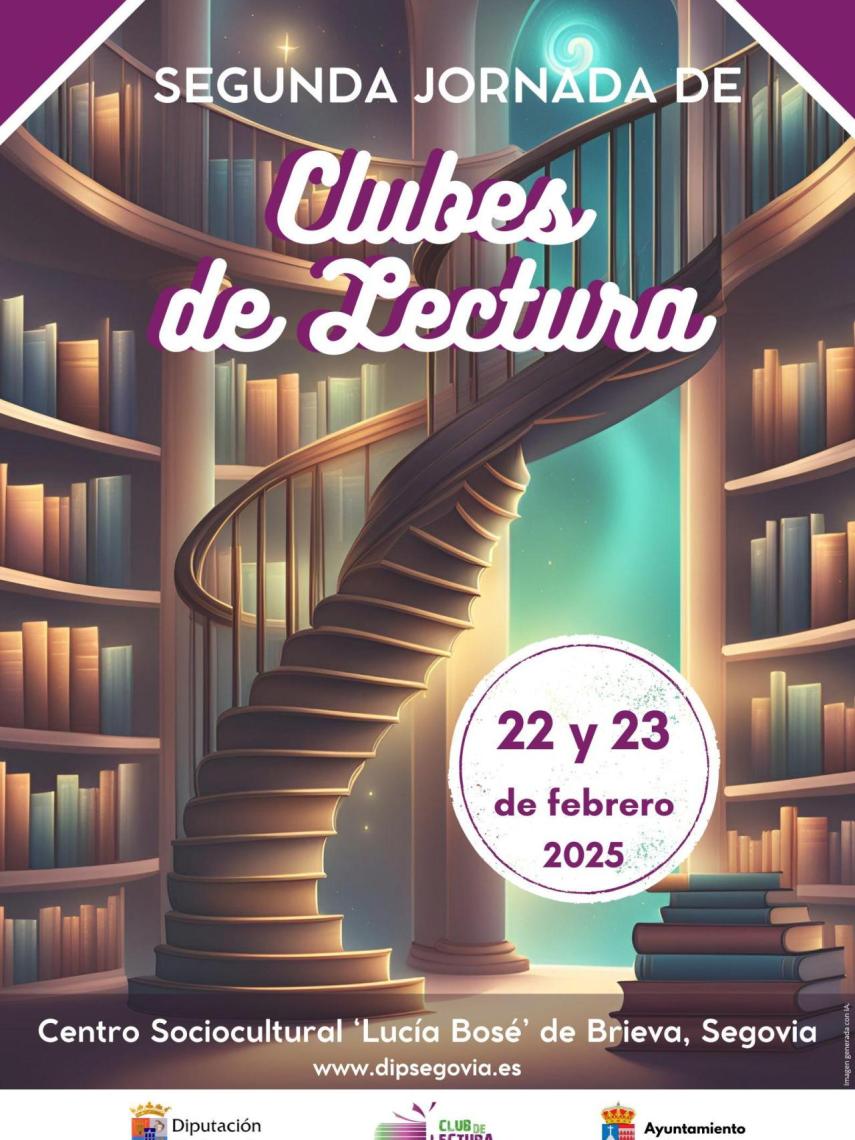 Cartel de los Clubes de Lectura