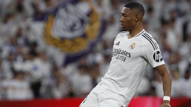 David Alaba, con el Real Madrid