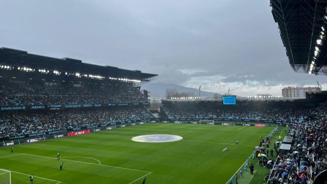 Estadio de Balaídos este domingo.