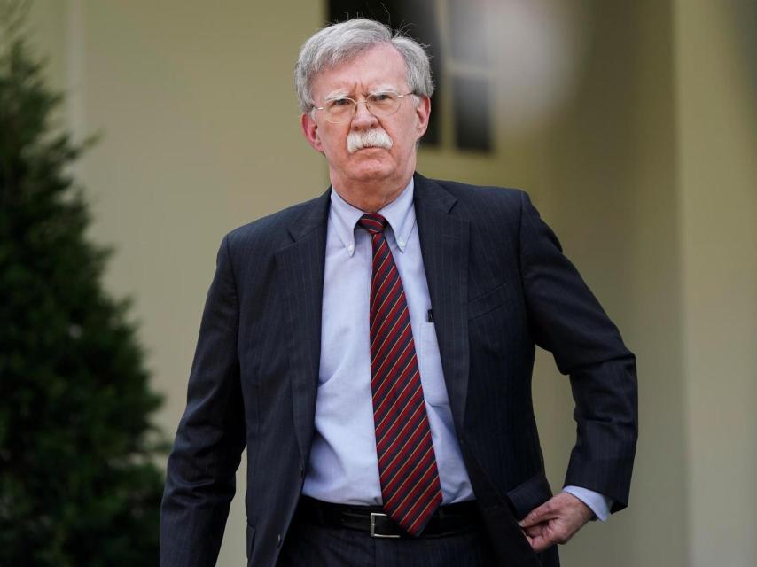 John Bolton, en el recinto de la Casa Blanca en 2019.