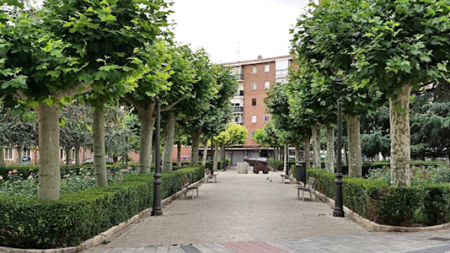 Plaza Cervantes en Palencia