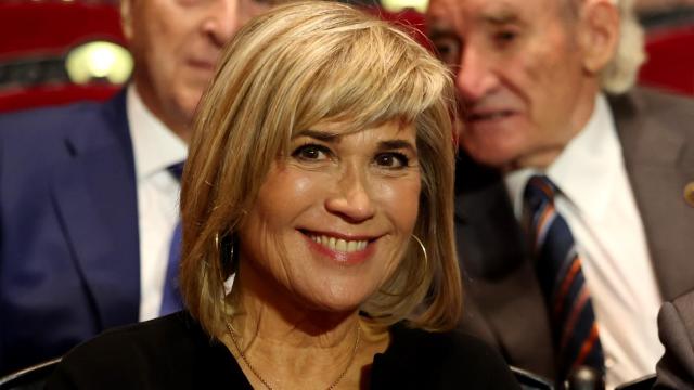 La presentadora Julia Otero en la 71º edición de los Premios Ondas, en Barcelona, en 2024.