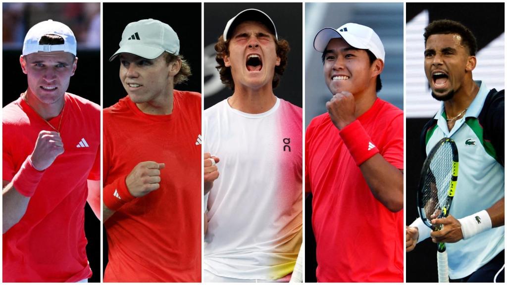 Mensik, Michelsen, Fonseca, Tien y Fils, en el Open de Australia 2025