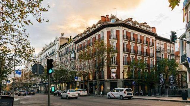 Vista del barrio de Salamanca, en Madrid.