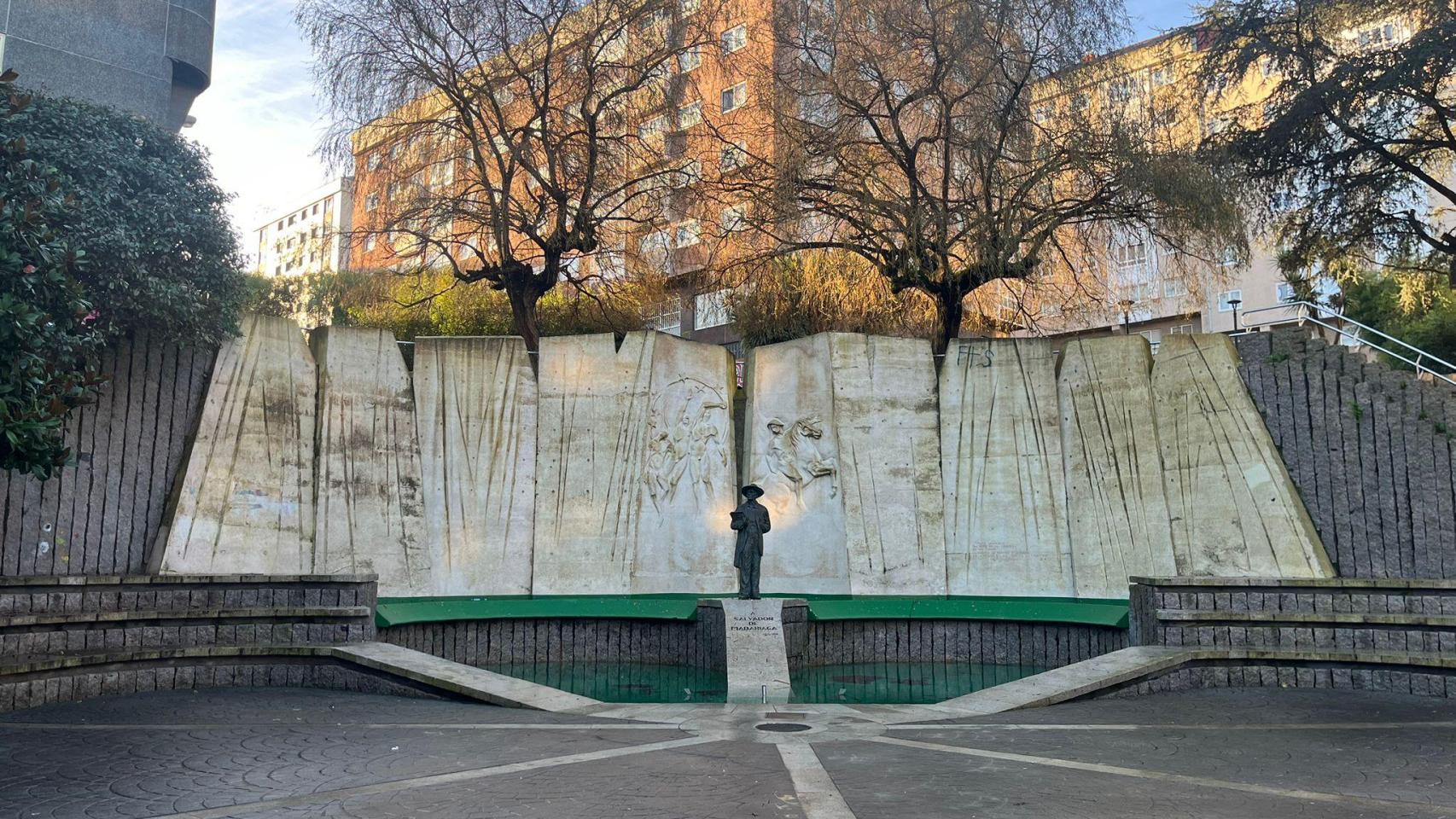 Hallan el cuerpo de una mujer de avanzada edad flotando en una fuente de A Coruña