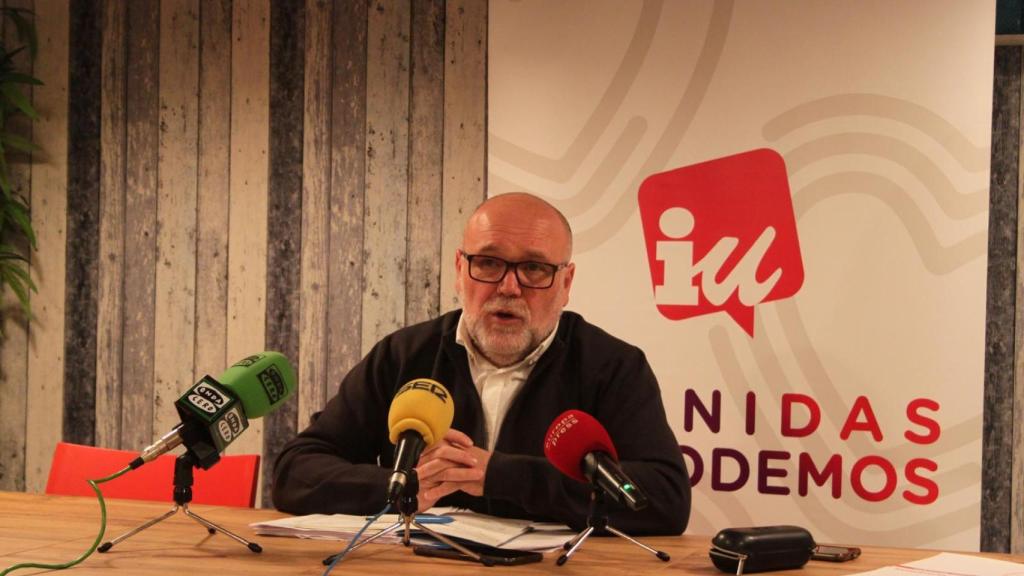 Txema Fernández, concejal de Izquierda Unida- Podemos en el Ayuntamiento de Toledo.