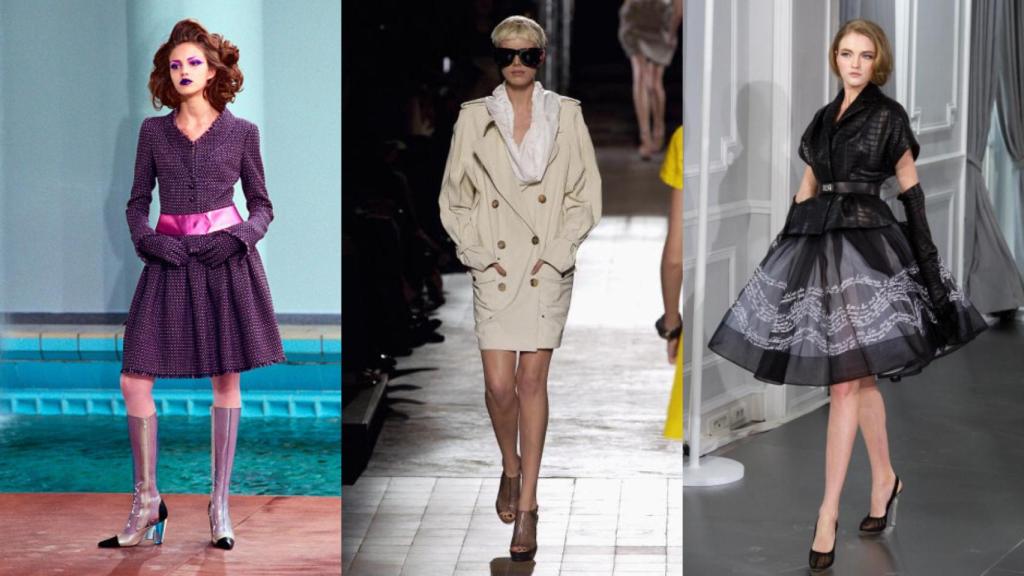 Desfiles de Chanel, Lanvin y Dior.