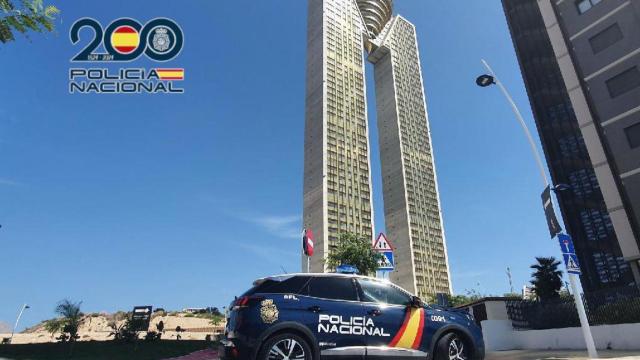 Policía Nacional en Benidorm en imagen de archivo.