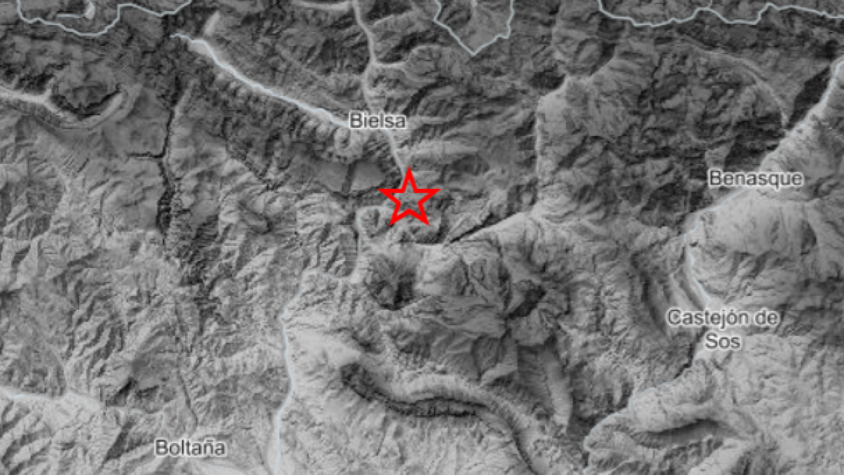 Varios pueblos de la provincia de Huesca tiemblan con un terremoto con epicentro en el municipio de Tella